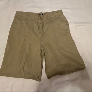 Hurley Men's Khaki Flat Front Shorts